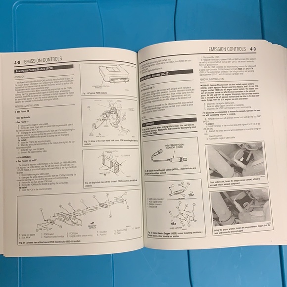 1991 -1999  Ford repair manual - Picture 3 of 4